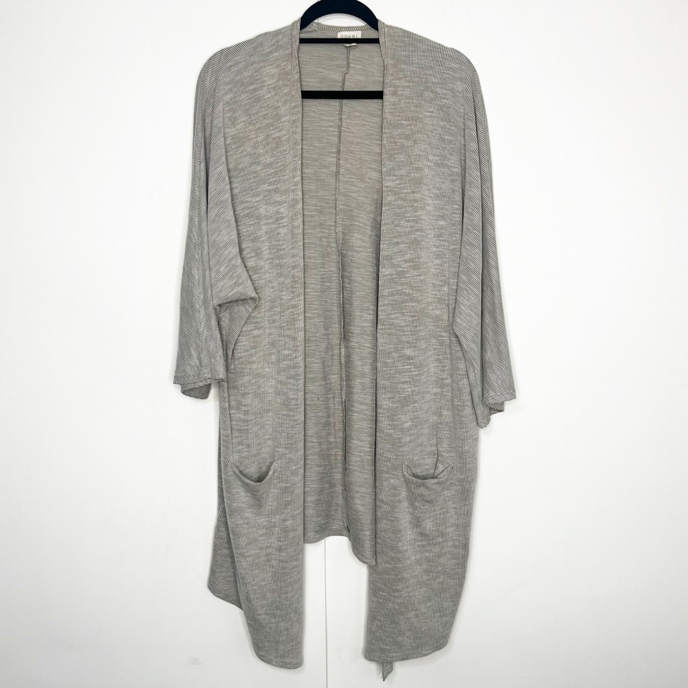 Donni. Striped‎ Cardigan/Kimono